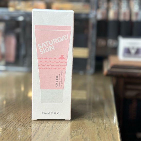 🆕 SATURDAY SKIN Rub-a-dub Peel 75 mL NIB - Picture 2 of 3